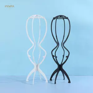 PNPIA- 1 Chiếc Giá Đỡ Tóc Giả Có Thể Gập Lại Giá Đỡ Tóc Giả Bền Đẹp Màn Hình 20 Inch Dụng Cụ Du Lịch Tóc Giả Đứng Để Tạo Kiểu Màn Hình Nữ Tóc Giả Dài