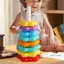 1 Bộ Montessori Xoay Cầu Vồng Tháp Bé Staing Đồ Chơi Trẻ Em Phát Triển Kỹ Năng Vận Động Trò Chơi Quay Staing Đồ Chơi Giáo Dục Quà Tặng