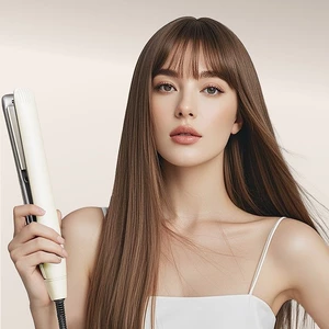 Sản Phẩm Mới Năm Tốc Độ Ngọc Trai Nẹp Thẳng Cuộn Kép Nẹp Không Làm Tổn Thương Tóc Ion Âm Nổ Lông Tơ Ion Âm Kẹp Thẳng 5HU