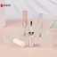 Chai sơn móng tay tròn mờ rỗng 15ml có bàn chải di động Hộp đựng móng tay nghệ thuật thủy tinh Chai dầu móng tay chống ánh sáng VN