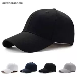 Mũ bóng chày có thể điều chỉnh màu trơn Unisex Tấm che nắng ngoài trời Mũ chống bụi FSI