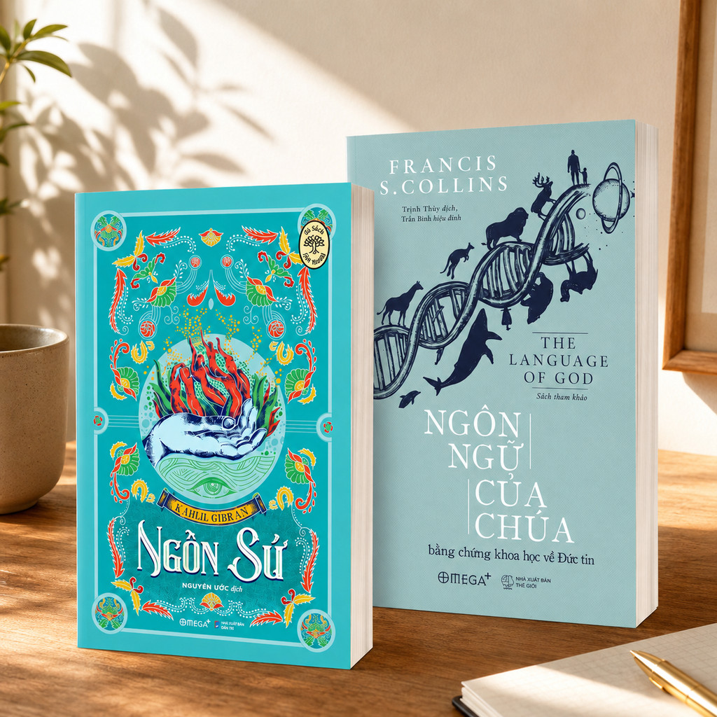 Lẻ/Combo Sách: Ngôn Ngữ Của Chúa - Những Bằng Chứng Khoa Học Về Đức tin + Ngôn Sứ (Omega Plus)