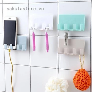 Giá gắn tường đỡ điện thoại và máy tính bảng khi sạc tiện lợi
