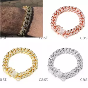 CAST Vòng tay nam nữ Vòng tay thời trang dát kim cương giả
