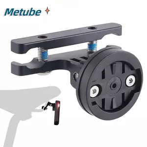 Giá đỡ đèn hậu xe đạp METUBE, Giá đỡ xe đạp có thể điều chỉnh bền bỉ, Giá đỡ đèn hậu hợp kim nhôm nhẹ cao cấp để cưỡi ngựa ban đêm Radar Varia
