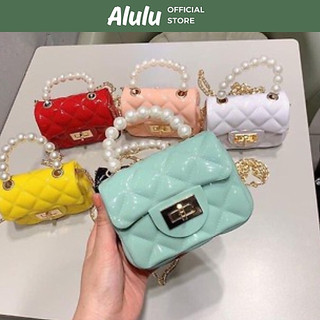 Túi Silicon Mini - Đeo Chéo Cho Mẹ Và Bé Đi Chơi Thời Trang Hàn Quốc Dễ Thương Cute Phomai Que Alulu.store