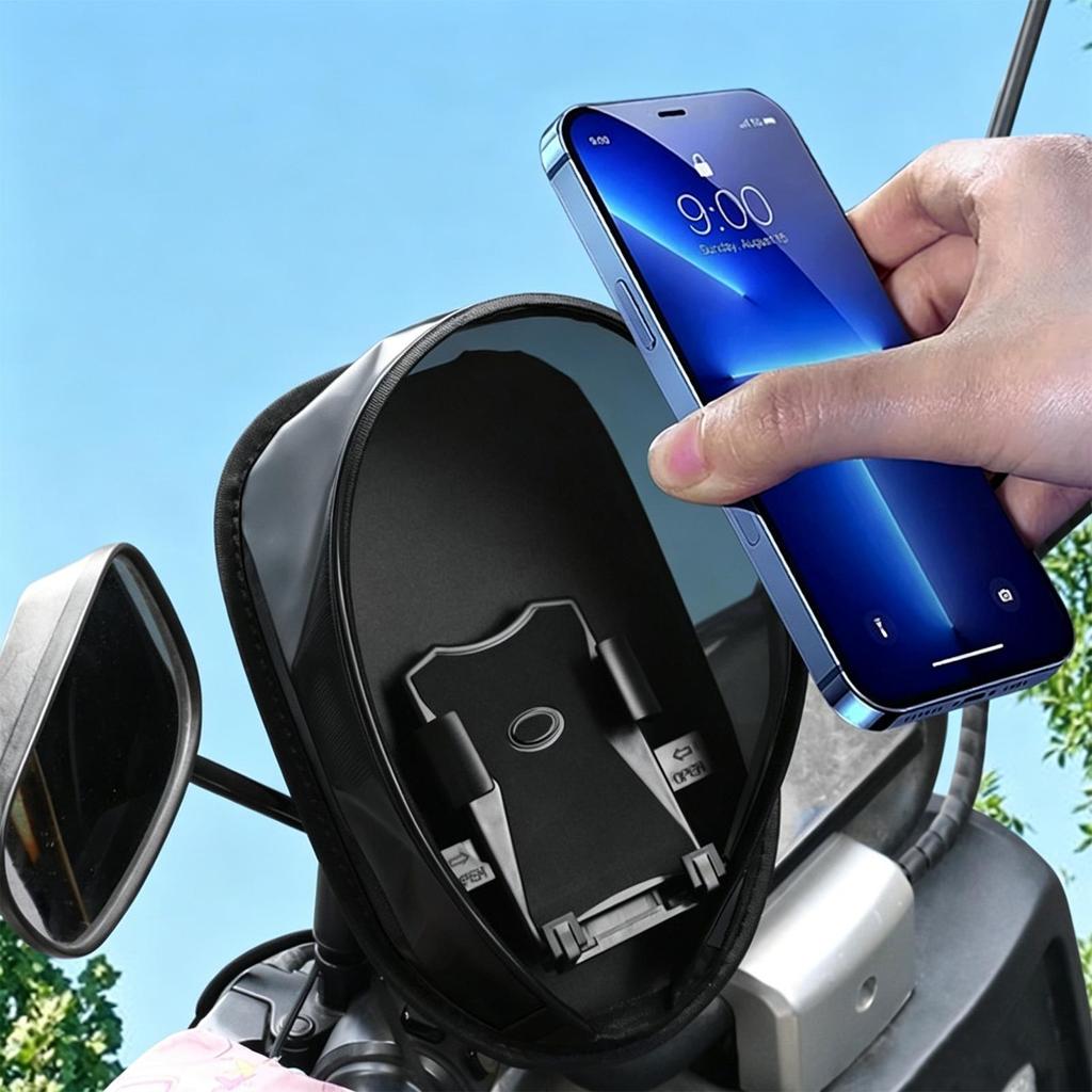 Điện thoại di động Tấm che nắng Chống chói Chống nước Chống trượt Bảo vệ xe máy Tấm che điện thoại di động cho người đi xe đạp pomervn