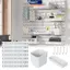 MAKY Kệ Treo Tường Màn Hình DIY Pegboard Kit Lỗ Ban Cho Tấm Tường Trang Trí Nhà Treo Kệ Trang Trí VN