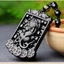Mặt dây chuyền Obsidian Ruyi Abacus Pixiu
