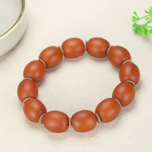 Vòng tay hạt thùng sáp ong cũ Unisex Vòng tay phong cách hàng ngày