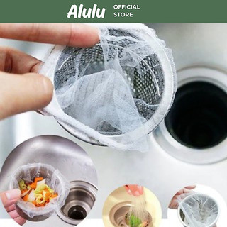 Túi lọc rác tiện lợi, hữu ich cho bồn rửa chén - Set 100 túi Alulu.store