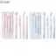 Bút Gel 4 Cái GREAT, Mực Đen 0.5mm 360° Xoay Giải Nén Bấm Bút Trung Tính, Sáng Tạo Nhanh Khô Viết Mịn Viết Lỗi Hiệu Chỉnh Bút Trường