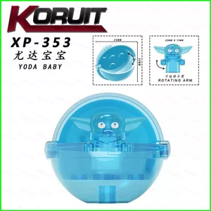 PS1 Yoda Bé Grogu Minifigure Khối Xây Dựng Không Gian Giáng Sinh Viên Mô Hình Búp Bê Nhân Vật Hành Động Đồ Chơi Cho Trẻ Em Nhà De