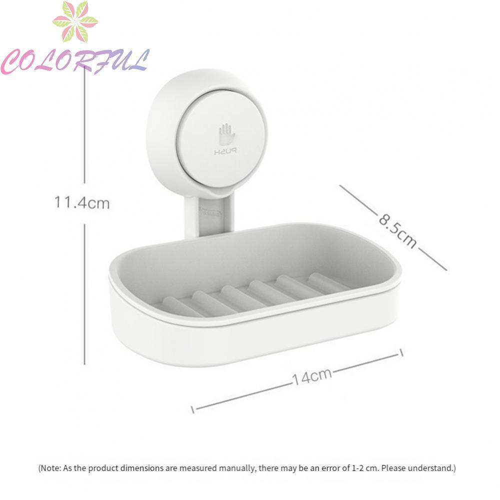 Stable Soap Dish Holder with Self Draining Design for Bathroom Convenience