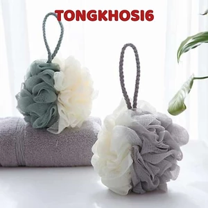 Bông Tắm Tròn Đa Sắc Cao Cấp - Bông Tắm Lưới Mềm Mịn Tạo Bọt Siêu Mềm - Kì Cọ Gét Tẩy Da Chết