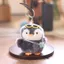 HK1 Penguin Plushie Móc khóa có kính râm Túi đựng máy ảnh Mini Túi dễ thương Charm KH1