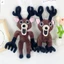Sang Trọng Nai Sừng Nhồi Bông Động Vật Nhỏ Gọn Đáng Yêu Cuddly Sang Trọng Đồ Chơi Cho Phòng Ngủ Phòng Khách Nhà