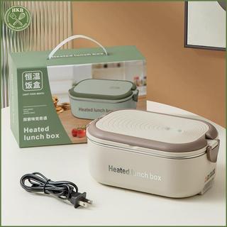 [SH] Hộp cơm trưa sưởi ấm bằng điện không nước di động Hộp đựng thực phẩm cách nhiệt bằng thép không gỉ an toàn cho chuyến đi cắm trại [VN]