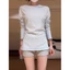 Quần short thể thao cổ thấp kiểu Mỹ dành cho nữ mùa hè thời trang mới dáng ôm vừa vặn quần ngắn