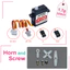 🔥phụ kiện xe rc Digital servo rc AFRC-D1302 Thu Nhỏ 1.7g Tay Lái MINI Tinh Tế 1.9g Mẫu Máy Bay Trong Nhà Máy Bay Trực Thăng Kỹ Thuật Số Vô Lăng