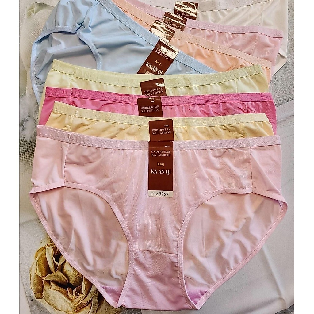 Combo 10 Quần Lót Nữ Thun Lạnh BigSize Siêu Co Giãn Thoáng Mát Chất Vải Mềm Mịn Mặc Êm  (Size 75-85 Kg)
