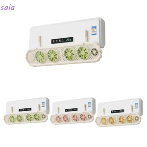 Máy điều hòa SAIA Tấm chắn gió, Máy điều hòa không khí treo tường Tấm chắn gió AC đa năng, Chống thổi trực tiếp Thiết kế nhiều lỗ có thể tái sử dụng Hướng dẫn lưu lượng không khí Làm mát phòng ngủ
