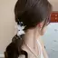 ECK Tuyn Bướm Kẹp Tóc Cho Nữ Cô Gái Nhiều Màu Sắc Kẹp Tóc Bên Kẹp Ngọt Ngào Dễ Thương Bướm Barrette Phụ Kiện Tóc HOT