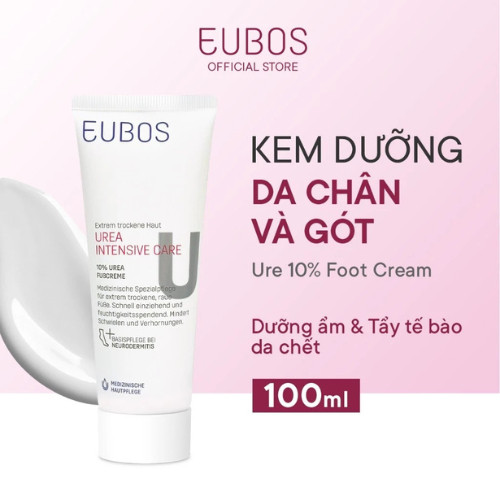 [LIVE] Kem Dưỡng Da Chân EUBOS Giúp Giảm Nứt Gót, Dưỡng Da Mềm Mịn và Thô Ráp 100ML