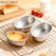 {AKIN} Khuôn làm bánh mì hình bầu dục Chảo nướng hợp kim nhôm chống dính cho bánh phô mai Muffin Dụng cụ làm bánh nhà bếp {a}
