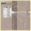 Thiết bị đóng cửa lò xo tự động bằng thép không gỉ B & N có thể điều chỉnh thiết bị đóng cửa Phần cứng cửa nội thất.