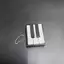 Bàn phím đàn Piano Mini Fidget Clier Đồ chơi yên tĩnh Báo chí không ồn ào Móc khóa di động cho thư viện Văn phòng Giảm căng thẳng Người lớn