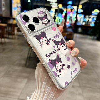Ốp Lưng IPhone 13 15 11 17 16 12 14 ProMax  Kuromi phong cách đen tối 7 8Plus XR X XS Max