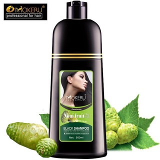 Dầu Gội phủ bạc chỉ sau 5 phút Phủ Tóc Bạc Tự Nhiên Trái Cây Mokeru Noni 500Ml. Nhập khẩu Anh