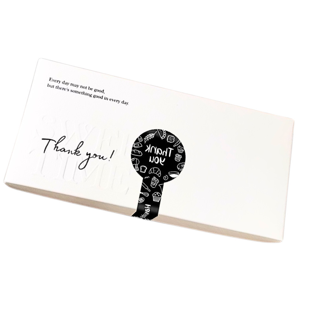 Sticker thank you TE75 set 100 tem cảm ơn đẹp dùng cho hộp túi sản phẩm
