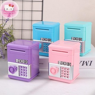 Moonlights Trẻ Em Tiền Ngân Hàng Mật Khẩu Heo Đất ATM Tiền Đồng Xu Hộp Tiền Cho Trẻ Em Sinh Nhật EN