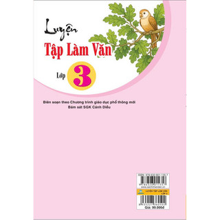 Sách - Luyện Tập Làm Văn Lớp 3 ( Theo Chương Trình GDPT mới ) - Cánh Diều - Ndbooks