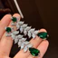 Bông tai thời trang tua rua Hàn Quốc Zircon thanh lịch dài phong cách mới Bán buôn
