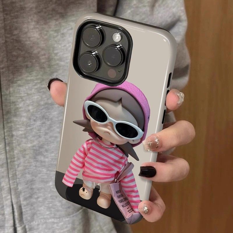 【✨Spot】[Cool Girl ốp điện thoại iphone] ốp lưng iphone 17pro/Apple 16pro /15promax/14plus, chống sốc