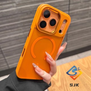 Ốp điện thoại từ tính thân thiện với da 17 Series mới cho IPhone 17 Pro Max 13 14 15 16 Pro Max 17 Vỏ cứng không khí Vỏ chống sốc mờ