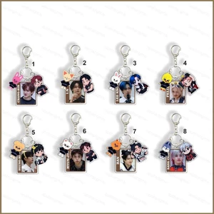 HK1 Stray Kids Acrylic Móc Khóa Thứ Tư Album Mới KARMA Mặt Dây Chuyền Bang Chan Phụ Kiện SKZOO Ngoại Vi KH1