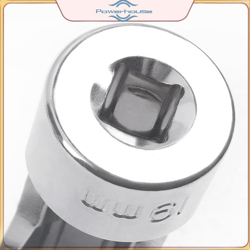 POWER Injector Dòng Nhiên Liệu Ổ Cắm Cờ Lê 10mm-19mm Mở Ống Dầu Loại Bỏ Tay Áo Union Đai Ốc Ổ Cắm Adapter Dụng Cụ Cầm Tay.