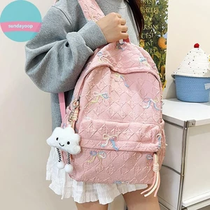 SUND Đa Năng Học Sinh Trung Học Cơ Sở Du Lịch Laptop Ba Lô Dễ Thương Schoolbag Nữ Học Sinh Trung Học Thời Trang Nơ Ba Lô VN