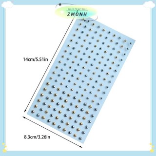 ZMONH Miếng Dán Giả Mũi Stud Tự Dính Kim Cương Giả Không Xuyên Mắt Tai Mặt Trang Sức Cơ Thể Cho Nữ Miếng Dán Pha Lê