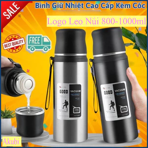 Bình Giữ Nhiệt Dáng Thể Thao Good 800 - 1000ml Từ Inox 304 An Toàn Cao Cấp – Có Nút Nhấn, Cốc Cao