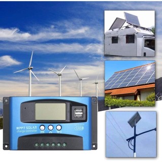 AIMVUKES điều khiển bộ sạc năng lượng mặt trời mppt bộ sạc 30A bộ sạc năng lượng mặt trời 12v24v Bộ sạc năng lượng mặt