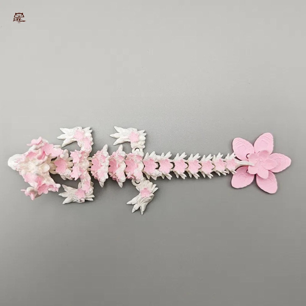 3D In Hình Sakura Dragon Di Động Để Bàn Trang Trí Bộ Sưu Tập Mẫu Trắng Hồng Hình Tưởng Tượng Anime Trang Trí