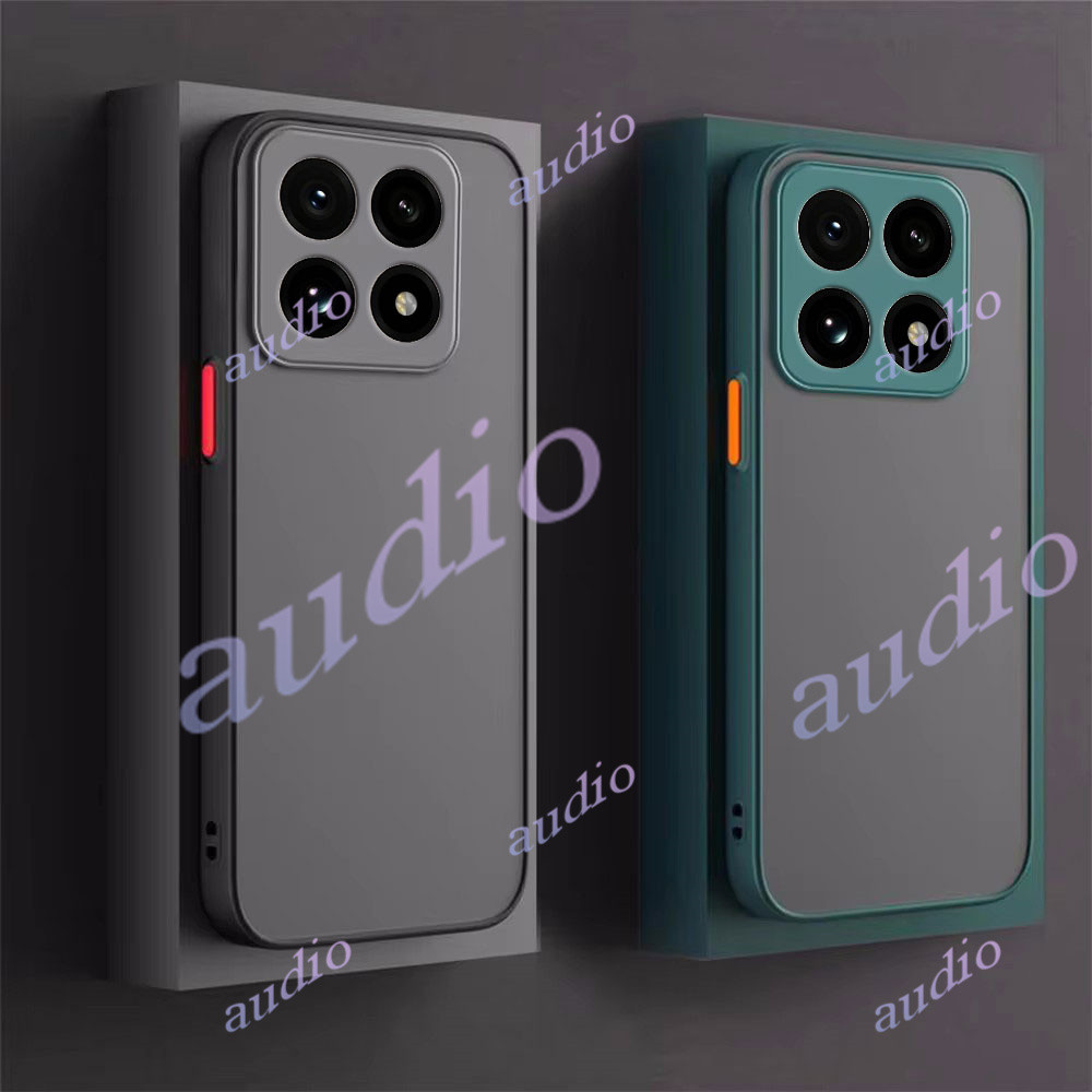 Ốp Silicon Mờ Chống Sốc Cho Xiaomi 15T Pro 5G, Bảo Vệ Camera, Funda Vỏ