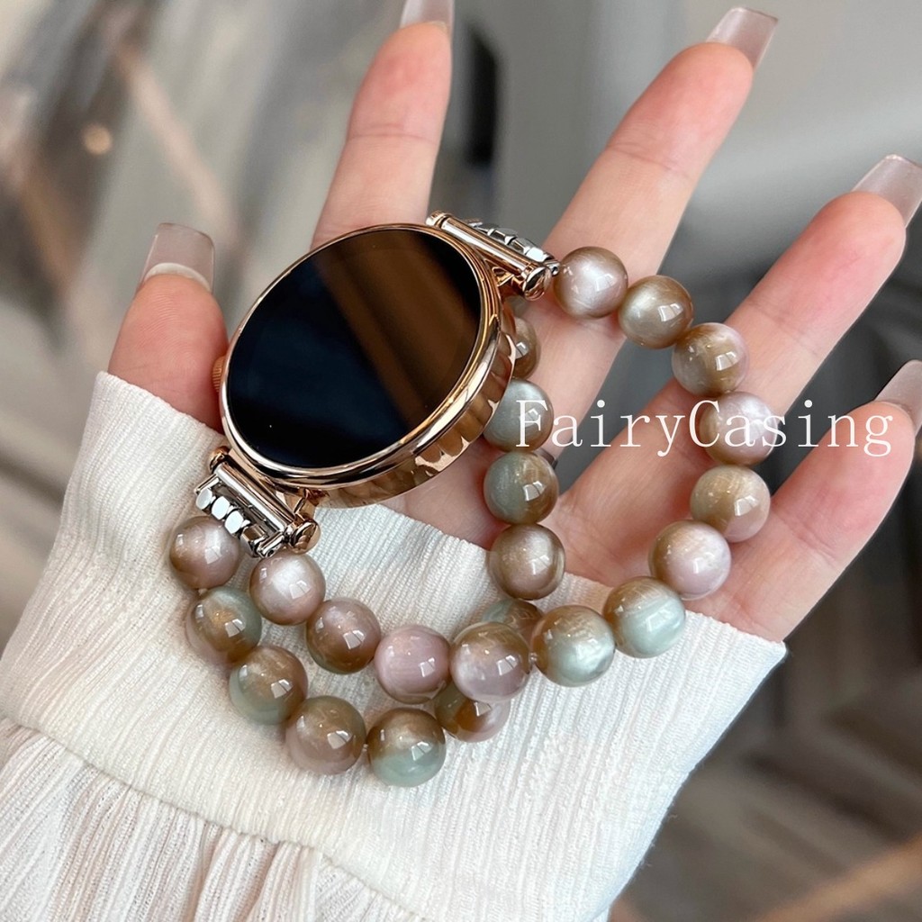 Dây đeo hạt nhựa dòng chảy 18 20 22MM cho Xiaomi Mi Watch S1 / S1 Pro / S2 / S3 / S4 Dây thun cho Mi Watch Color 2 2Pro