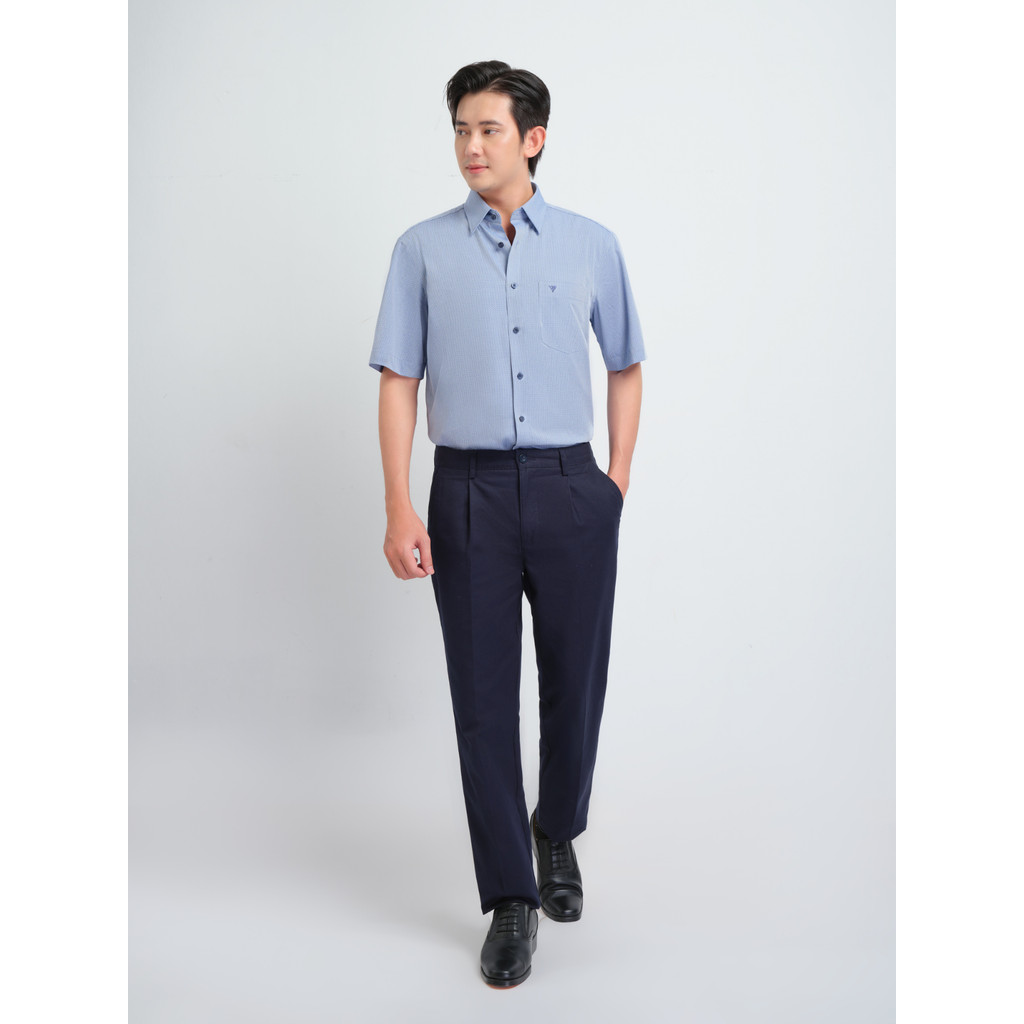 Quần Khaki 1Ply VIETTIEN SMART CASUAL vải Cotton form REGULAR VT00000502