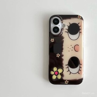 Ốp Điện Thoại Thích Hợp Cho iPhone IMD Đôi Mắt To Girl iPhone17 / 15 / 17promax Ốp Điện Thoại 13 / 12 / 11 Ốp Bảo Vệ XS / XR Giá Trị Cao EPTU
